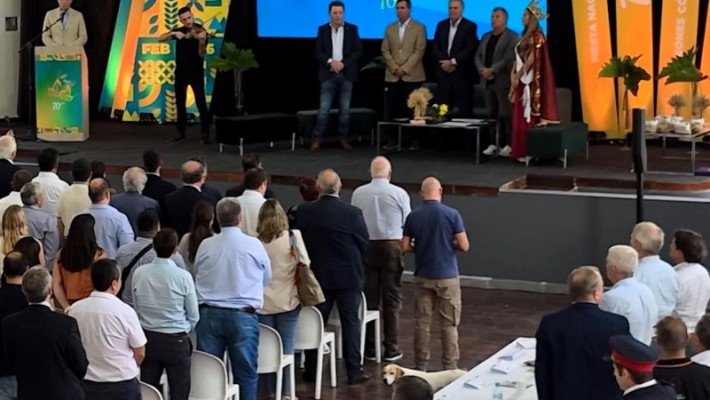 La Cooperativa Agrícola Ganadera de Leones acompañó la celebración por los 70 años de la Fiesta Nacional del Trigo